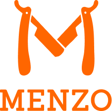Menzo Barber luxury barbershop logo